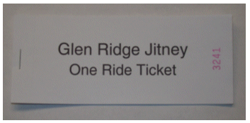 Jitney Ticket