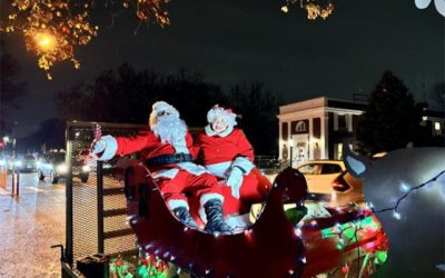 Santa visits Glen Ridge!